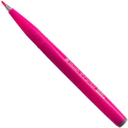 Pentel Arts Sign Pen Brush Tip, Pink Ink (SES15C-P), 48 Dozen
