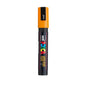 uni® POSCA PC-3M Water-Based Paint Markers, Reversible Fine Tip (0.9-1.3mm), Bright Yellow