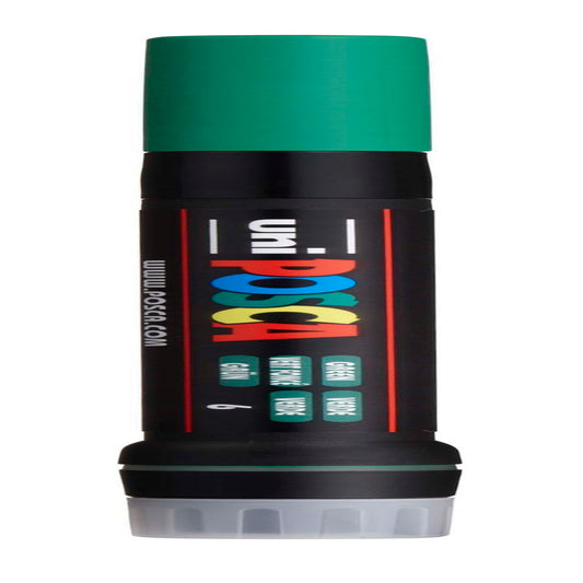 uni® POSCA PCF-350 Water-Based Paint Markers, Brush Tip (1-10mm), Green