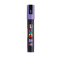 uni® POSCA PC-3M Water-Based Paint Markers, Reversible Fine Tip (0.9-1.3mm), Lilac